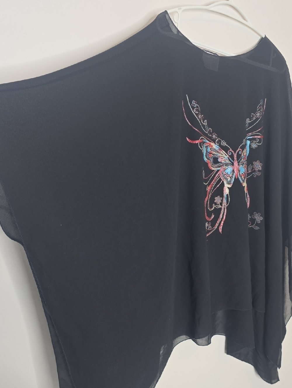 Vintage 90s Butterfly One Size Bathing Suit Coverup - Picture 3 of 5